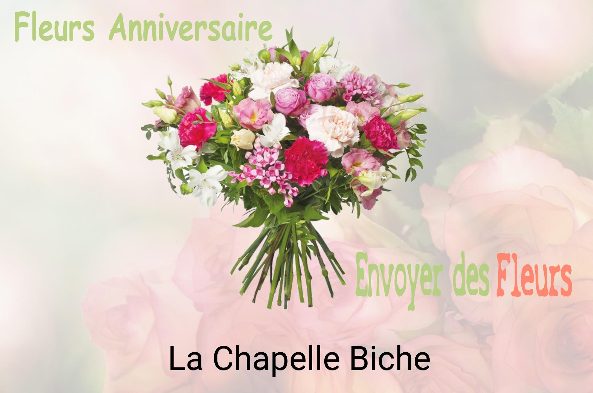 Bouquet de fleurs d’anniversaire livré à La Chapelle-Biche