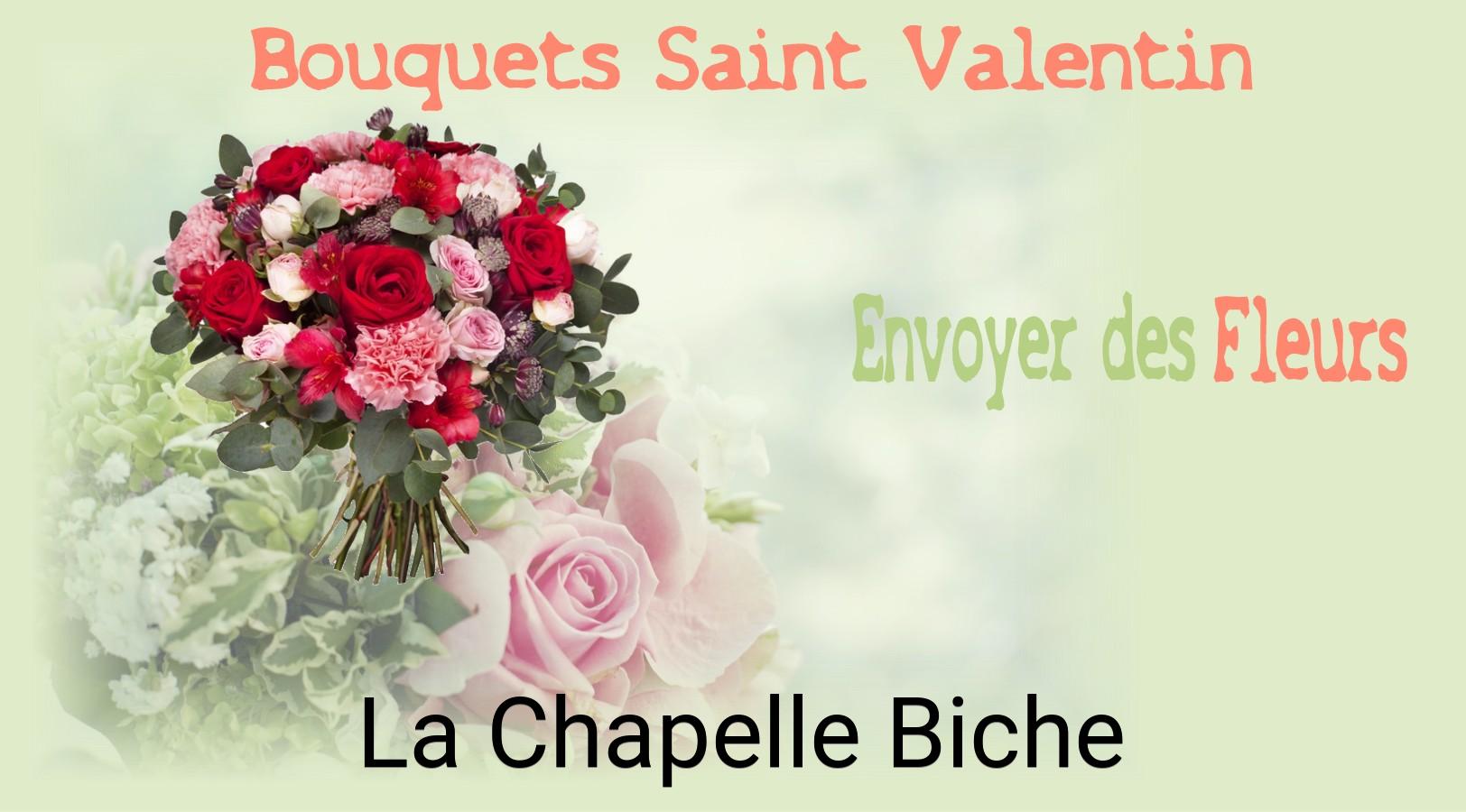 Roses de Saint-Valentin livrées à La Chapelle-Biche